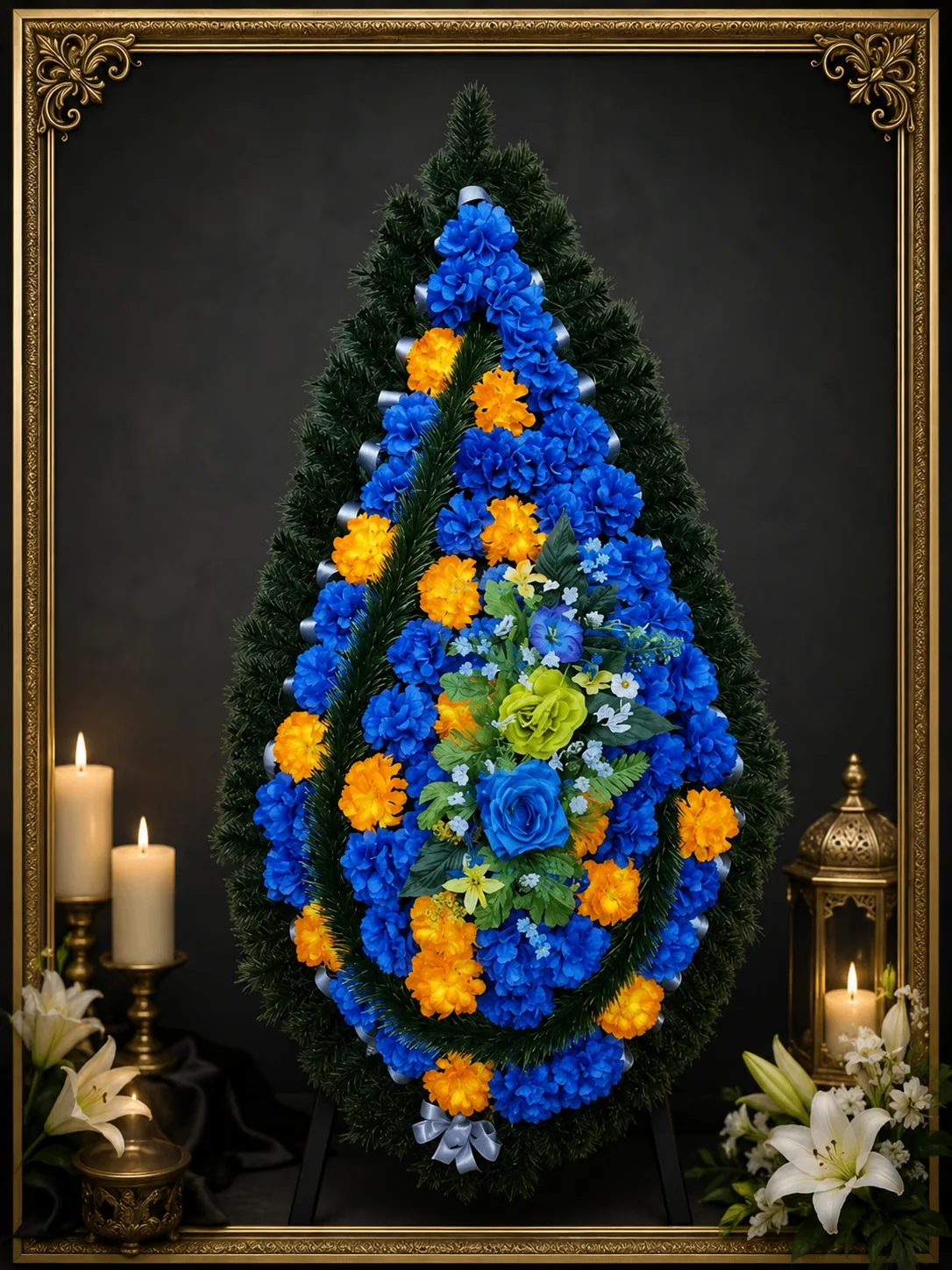 Coroane, flori și articole funerare — Ranya Angels Râmnicu Vâlcea